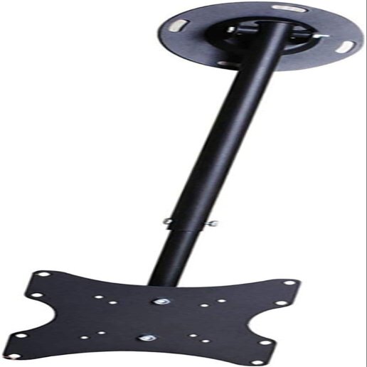 LXXW Tilt Swivel Telescopic TV Bracket TV Wall Mount Ceiling Mount Tv Bracket Flip Down for Most TVs (Size : 1.5m)