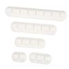 PartyKindom 2 Sets Multipurpose Cable Retainers Wire Holders for Desk Silicone Cable Organizers view 1