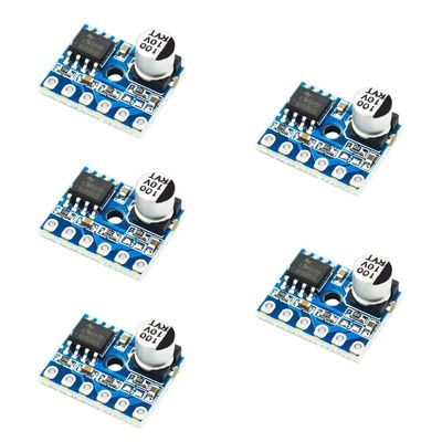5pcs LTK5128 Amplifier Module AB Class D Class Mini Digital Amplifier Module 5W Mono Audio Amplifier Module (D Class)