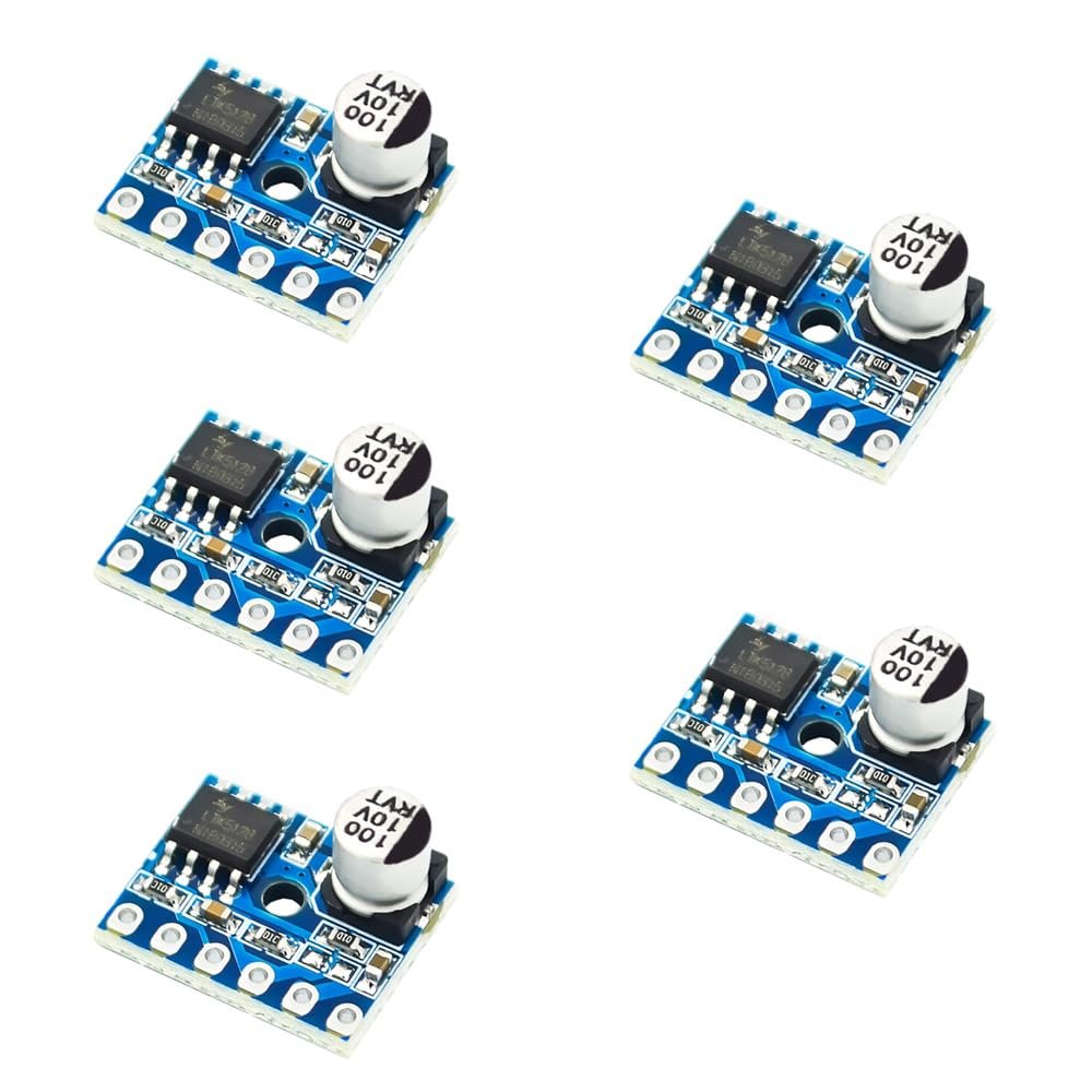 5pcs LTK5128 Amplifier Module AB Class D Class Mini Digital Amplifier Module 5W Mono Audio Amplifier Module (D Class)
