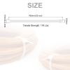 MECCANIXITY 50pcs 30 Inch 176 Lbs Cable Zip Ties Self-Locking Extra Long Nylon Cable Tie Wraps 3/8" for Cord Management, White view 2