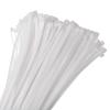 MECCANIXITY 200pcs 14 Inch 53 Lbs Cable Zip Ties Self-Locking Long Nylon Cable Tie Wraps 0.2" for Cord Management, White view 1