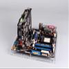 PC Open Frame Test Bench ITX ATX MATX EATX Motherboard Transparent Acrylic Overlock Computer Case DIY Mod Base Stand view 3