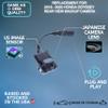 Backup Camera Replaces for 2018-2020 Honda Odyssey OE Part # 39530-THR-A23, 39530-THR-A22, 39530-THR-A21, 39530-THR-A02 view 2