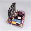 PC Open Frame Test Bench ITX ATX MATX Motherboard Transparent Acrylic Overlock Computer Case DIY Mod Base Stand view 4