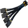 16Pin to 4X8Pin HUB Cable 12VHPWR 90 Degree Adapter, PCIe 5.0 Extension Adapter for RTX 4090 4080 Graphic Card-15cm view 1