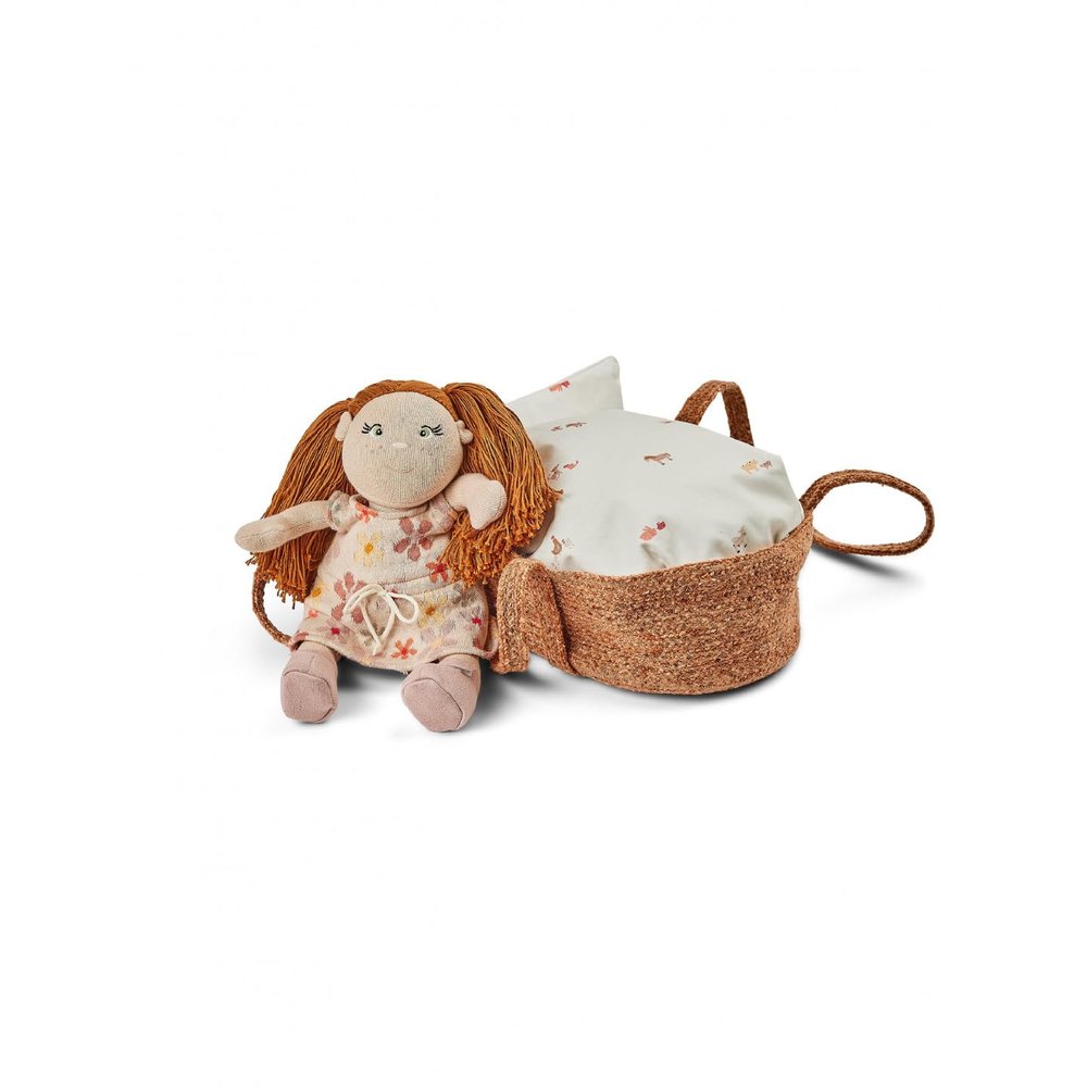 Smallstuff - Knitted Doll 30cm Rose, Black, 40010-13