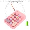 FOSA 18 Keys Mini Numeric Keyboard, Portable Number Pad USB Receiver Compact Silent Numeric Keyboard Financial Accounting Keyboard Extensions,for Laptop Desktop PC () view 3