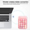 FOSA 18 Keys Mini Numeric Keyboard, Portable Number Pad USB Receiver Compact Silent Numeric Keyboard Financial Accounting Keyboard Extensions,for Laptop Desktop PC () view 4