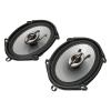 2Pcs Coaxial Car Sound Speakers 380W, 5x7 in Car Loudspeaker with Voice Coil Heatsink Design, 87dB Sensitivity, High Powered Drivers, for Vehicle view 2