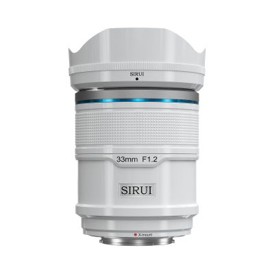 SIRUI Sniper 33mm APS-C Autofocus Lens, F1.2 Wide Angle Camera Lens for X-T4, X-T5, X-H1, X-H2/H2S, X-T3, X-T30, X-S10 (X Mount, White)