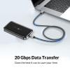 USB C Docking Station, SETMSPACE USB C Data Cable view 4