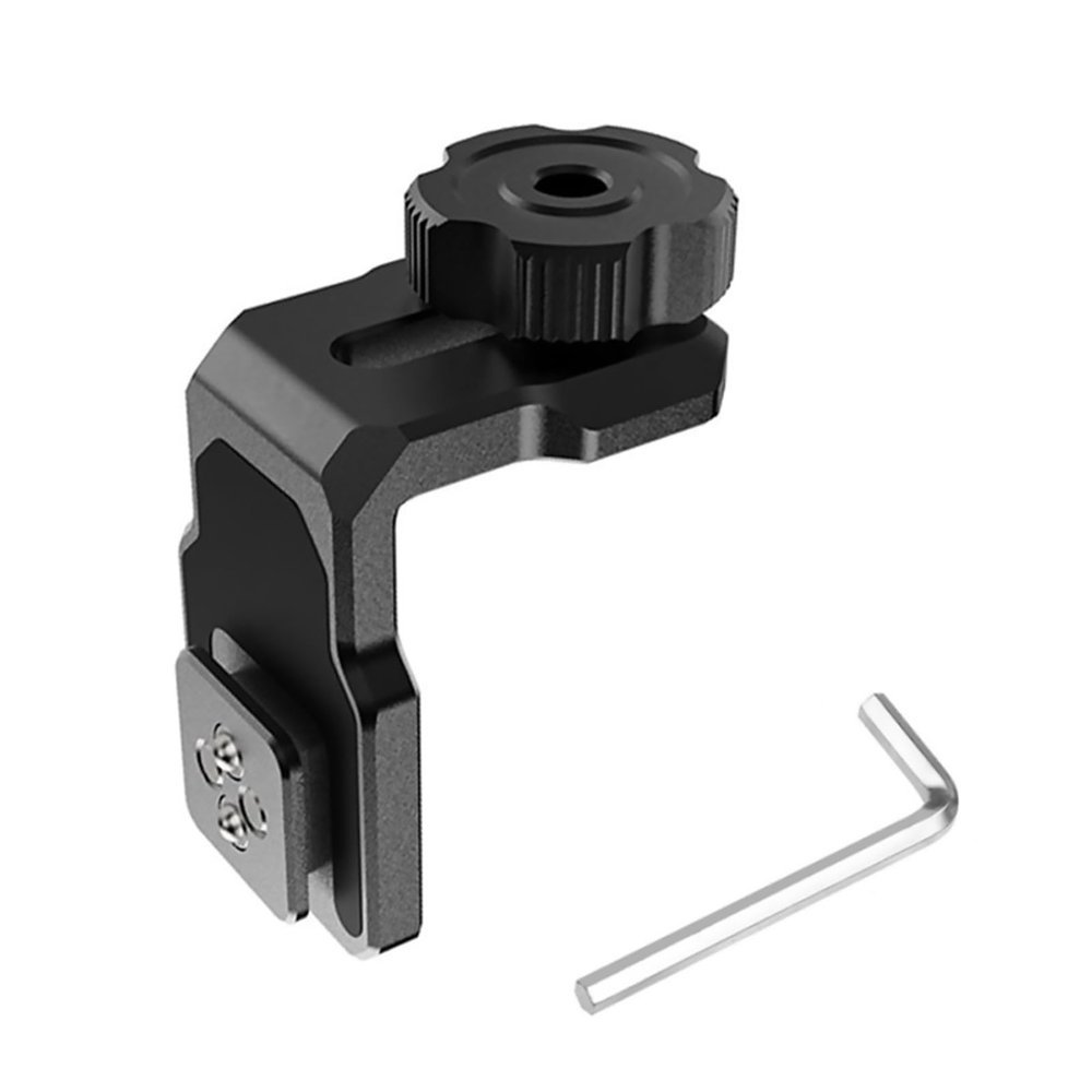 MOOKEENONE Camera Stabilizer Expansion Bracket 1/4 Cold Shoe Mount for Wireless Video Transmission for DJI/RS2/RSC2/RS3/RS2pro Stabilizer