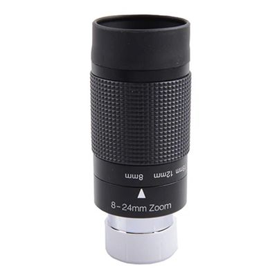 Telescope Accessory Set Telescope Zoom Eyepiece 1.25" Accessories Can Be Connected to SLR Cameras Linear Zooming 8-24mm Telescope Camera