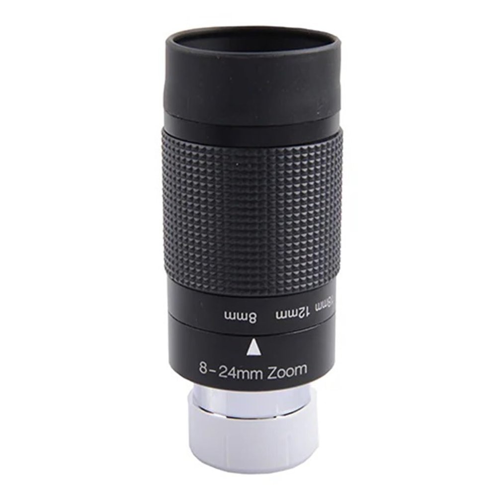 Telescope Accessory Set Telescope Zoom Eyepiece 1.25" Accessories Can Be Connected to SLR Cameras Linear Zooming 8-24mm Telescope Camera