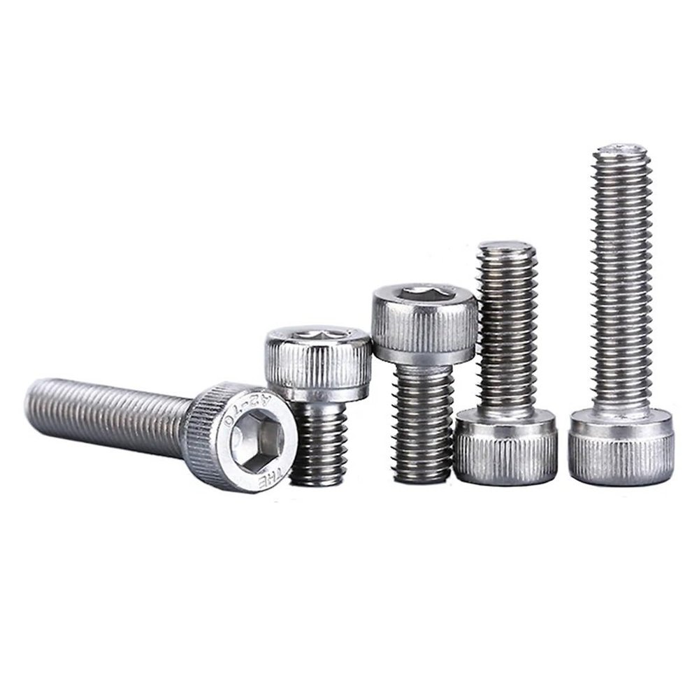 Telescope Accessory Set 5pcs/Set M6 Astronomical Telescope Locking Stainless Steel for Mounting Plates/Platforms/Adapters Telescope Camera (Color : M6x20mm)