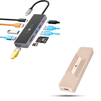 USB C Docking Station, M.2 Enclosure