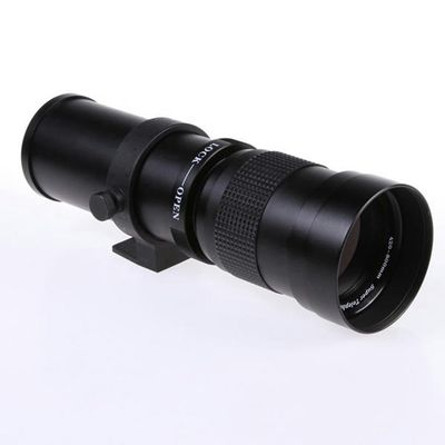RKEBK 420-800mmF8-32 Telephoto Camera Lens for All DSLR Camera