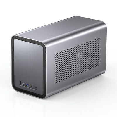 RKEBK N1-Bay NAS Aluminum Chassis applies to Home Office All-in-One Multimedia 5 Hard Disk Cloud Storage Enterprise Storage