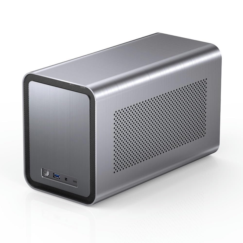RKEBK N1-Bay NAS Aluminum Chassis applies to Home Office All-in-One Multimedia 5 Hard Disk Cloud Storage Enterprise Storage