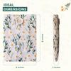 Embroidered Fabric Sleeve for Kindle Paperwhite, Kindle Basic, Kobo Clara 2E, Boox Palma, Nook Glowlight  Protective Cloth Cover for Tablets & E-Readers Handcrafted - White & Beige Daisy view 2