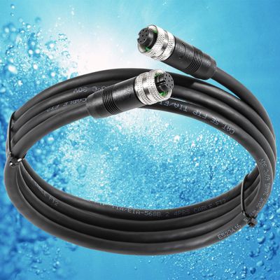 720073-6 Ethernet Cable AS EC 5E for Humminbird 720073-6 Boat Ethernet Cable 5-Foot, Compatible with All Helix 15, Helix 12, Helix 10, Helix 9, Helix 8, Helix 7, All Apex Solix Onix Models, Black