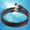 720073-6 Ethernet Cable AS EC 5E for Humminbird 720073-6 Boat Ethernet Cable 5-Foot, Compatible with All Helix 15, Helix 12, Helix 10, Helix 9, Helix 8, Helix 7, All Apex Solix Onix Models, Black view 1