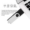 MAKACTUA USB 2.0 Flash Drives 20 Pack, 4GB, Thumb Drive, Swivel Memory Stick, Black view 2