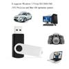 MAKACTUA USB 2.0 Flash Drives 20 Pack, 4GB, Thumb Drive, Swivel Memory Stick, Black view 3