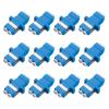 Xunsomten- 12pcs LC to LC Signlemode Fiber Optic Coupler Adapter view 1