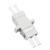 Xunsomten-12pcs LC to LC OM1/OM2 Fiber Optical Coupler Adapter LC Coupler Duplex Multimode Adaptor LC-LC Female to Female Duplex Multi Mode Connectors view 3