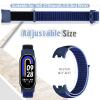 Bcuckood Nylon Sport Band Compatible with Xiaomi Smart Band 10/9/8 for Women Men, Soft Adjustable Breathable Sport Loop Watch Strap Replacement Wristband for Xiaomi Mi Band 10/9/8, 3pcs view 4