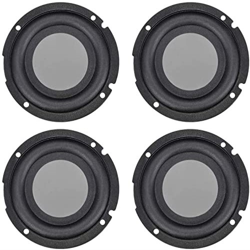XYWHPGV 4Pcs 2 Inches 57mm Bass Speaker Passive Radiator Auxiliary Rubber Vibration Plate Subwoofer DIY Repair(61d41 46d8d 60e5e 1acbe 7db5c b7509
