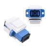 Xunsomten - 5pcs SC/UPC Fiber Optic Coupler Keystone Jack Modular view 2