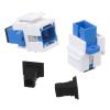 Xunsomten - 5pcs SC/UPC Fiber Optic Coupler Keystone Jack Modular view 3