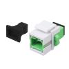 Xunsomten-60pcs SC/APC Fiber Optic Coupler Keystone Jack Modular for Patch Panels and Wall Plates Fiber Optic Cable Adapter SC Single Mode view 4