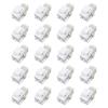 Xunsomten - 20pcs LC OM1/OM2 Fiber Optic Coupler Keystone Jack Modular view 1