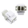 Xunsomten - 20pcs LC OM1/OM2 Fiber Optic Coupler Keystone Jack Modular view 2