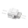 Xunsomten - 20pcs LC OM1/OM2 Fiber Optic Coupler Keystone Jack Modular view 3