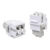 Xunsomten - 20pcs LC OM1/OM2 Fiber Optic Coupler Keystone Jack Modular view 4