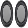 XYWHPGV 2 Pieces 3 Inch 75mm Bass Speaker Passive Radiator Vibration Plate Rubber Auxiliary Subwoofer DIY Repair (9B509 F3FA6 D4136 67537 1103F F437B view 1