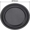XYWHPGV 2 Pieces 3 Inch 75mm Bass Speaker Passive Radiator Vibration Plate Rubber Auxiliary Subwoofer DIY Repair (9B509 F3FA6 D4136 67537 1103F F437B view 2