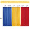 10ft x 15ft Thick Backdrop Curtain for Parties, Yellow Red Royal Blue Wrinkle Free Photography Backdrop Drapes, 6 Panels 2.5ft x 10ft Theme Party Backdrop Drapes for Baby Birthday Party Decorations view 4