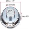 XYWHPGV 5W 4 Ohm Audio Speaker Diameter 50mm Speaker for Electronic Project 2pc(d3e7b 150f0 e1305 62113 bfeee fc58b view 2