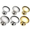 Kichvoe 6pcs Cabinet Handles Stylish Brushed Finish Easy to Install Single Door Pulls for Wardrobes Cabinets and Furniture view 1