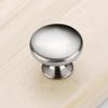 Kichvoe 6pcs Cabinet Handles Stylish Brushed Finish Easy to Install Single Door Pulls for Wardrobes Cabinets and Furniture view 4