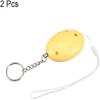 XYWHPGV Personal Alarm 120db Safesound Personal Security Alarm Keychain Yellow 2 Pieces(7a025 b77a1 38906 f8a95 f74ba 626e4 view 2