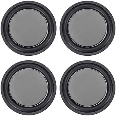 XYWHPGV 4Pcs 2.5 inches 67mm Bass Speaker Passive Radiator Auxiliary Rubber Vibration Plate Subwoofer DIY Repair(e10b2 2d264 e8c2b 3449a 23b16 8d467
