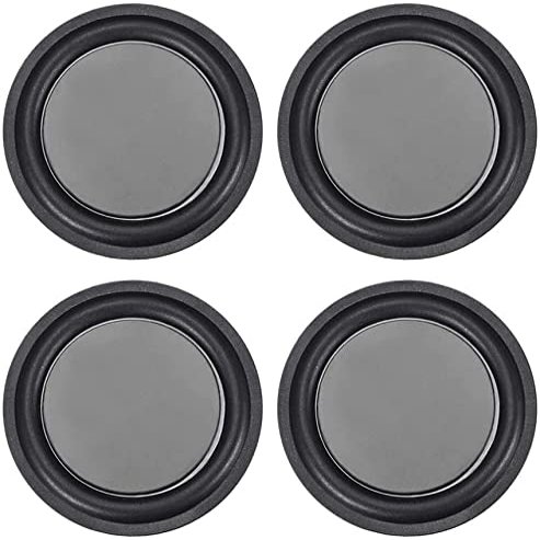 XYWHPGV 4Pcs 2.5 inches 67mm Bass Speaker Passive Radiator Auxiliary Rubber Vibration Plate Subwoofer DIY Repair(e10b2 2d264 e8c2b 3449a 23b16 8d467
