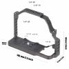 Camera Cage for Z50, Video Camera Cage Rig with 1/4 & 3/8 Thread, for Arca Port Quick Release Plate, Aluminum Video Cage Rig Stabilizer view 3